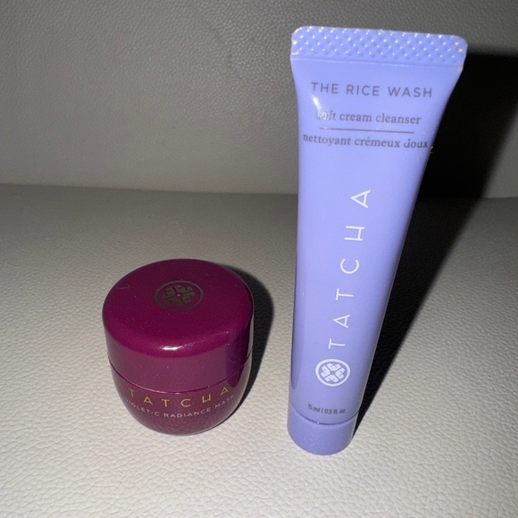 Tatcha Violet C Radiance Mask & Rice Wash Duo - Picture 1 of 2
